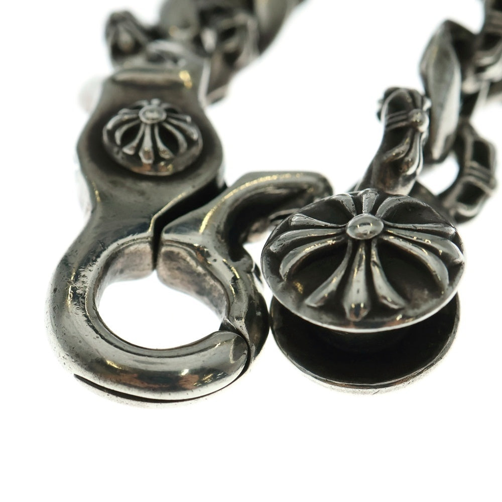 CHROME HEARTS(クロムハーツ) OLD FNCY CHN LNK ファンシーリンククリップブレスレット 15リンク シルバー BCA145