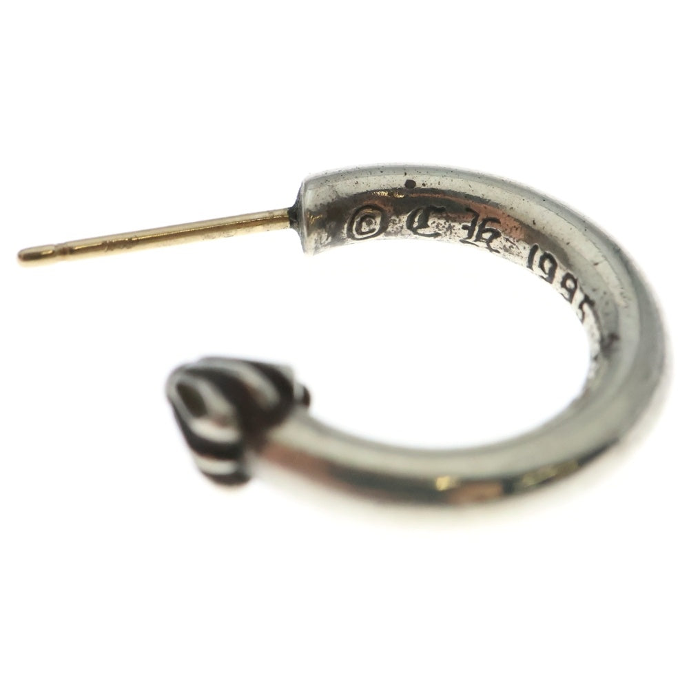 CHROME HEARTS(クロムハーツ) HOOP PLAIN プレーン フープピアス シルバー BCA101