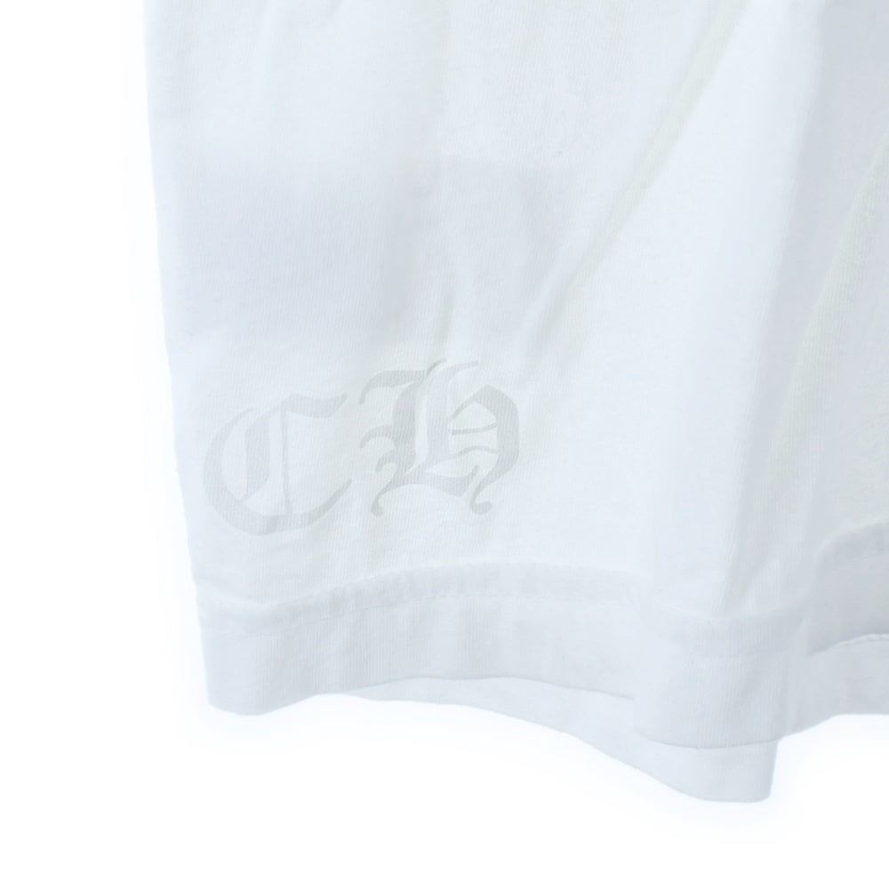 CHROME HEARTS(クロムハーツ) Horseshoe Tee ホースシューロゴ 半袖Tシャツ ホワイト