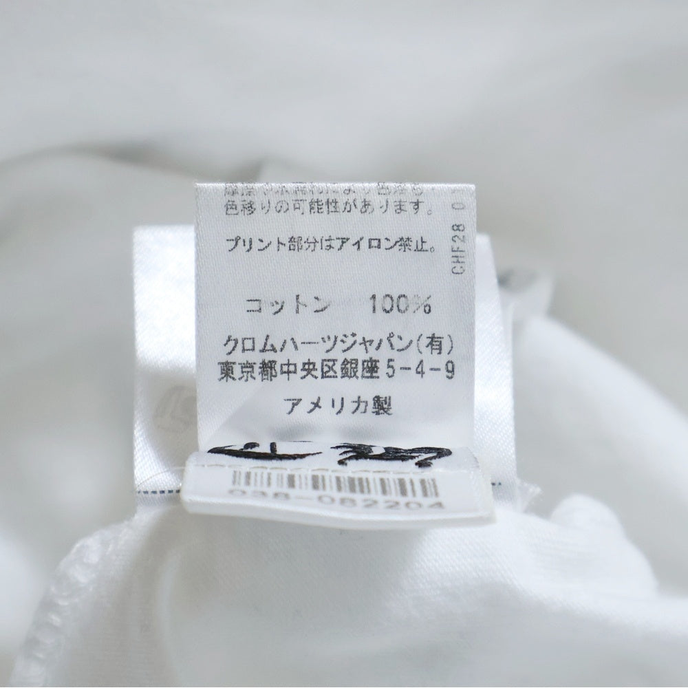 CHROME HEARTS(クロムハーツ) Horseshoe Tee ホースシューロゴ 半袖Tシャツ ホワイト