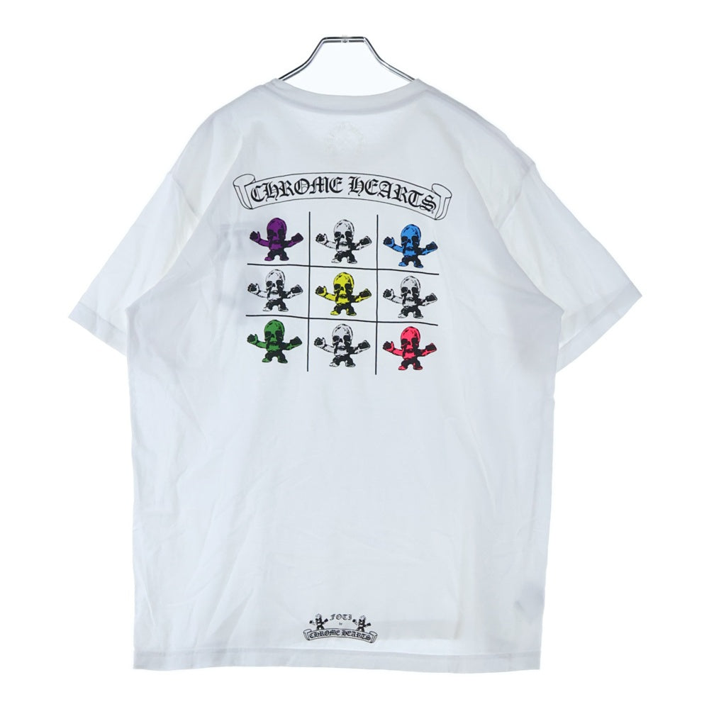 CHROME HEARTS(クロムハーツ) Foti フォティ ロゴ プリント 半袖Tシャツ ホワイト