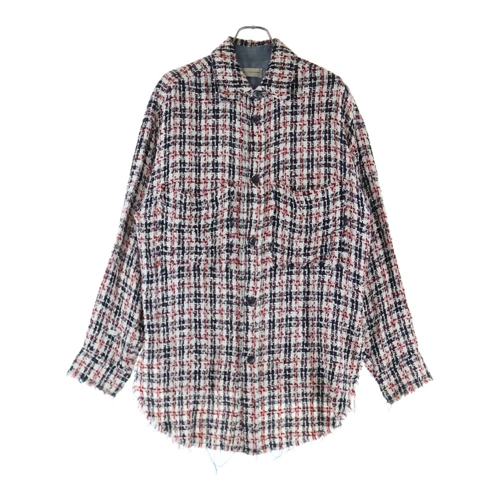 FAITH CONNEXION(フェイスコネクション) フリンジオンブレチェックシャツ X1819T00021