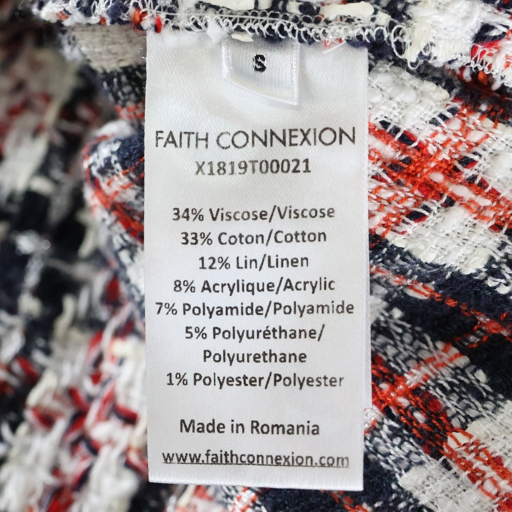 FAITH CONNEXION(フェイスコネクション) フリンジオンブレチェックシャツ X1819T00021