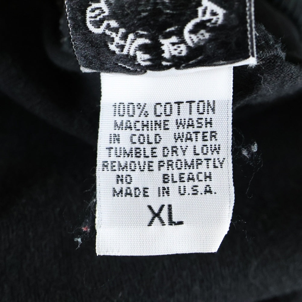 CHROME HEARTS(クロムハーツ) OLD Las Vegas Horseshoe L/S Tee オールド ラスベガス限定 ホースシュー 袖フローラルプリント 長袖Tシャツ カットソー ブラック