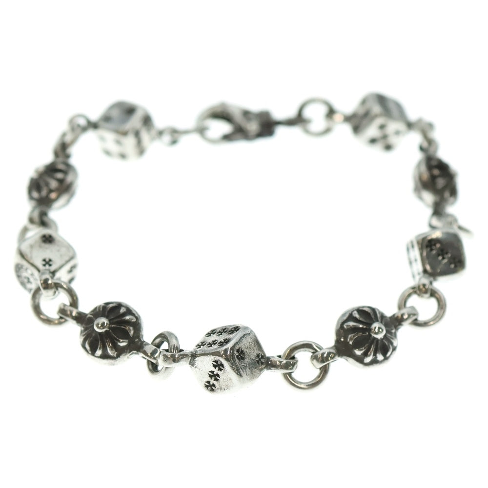 CHROME HEARTS(クロムハーツ) DICE NO1 CRSBL ダイスクロスボール シルバーブレスレット