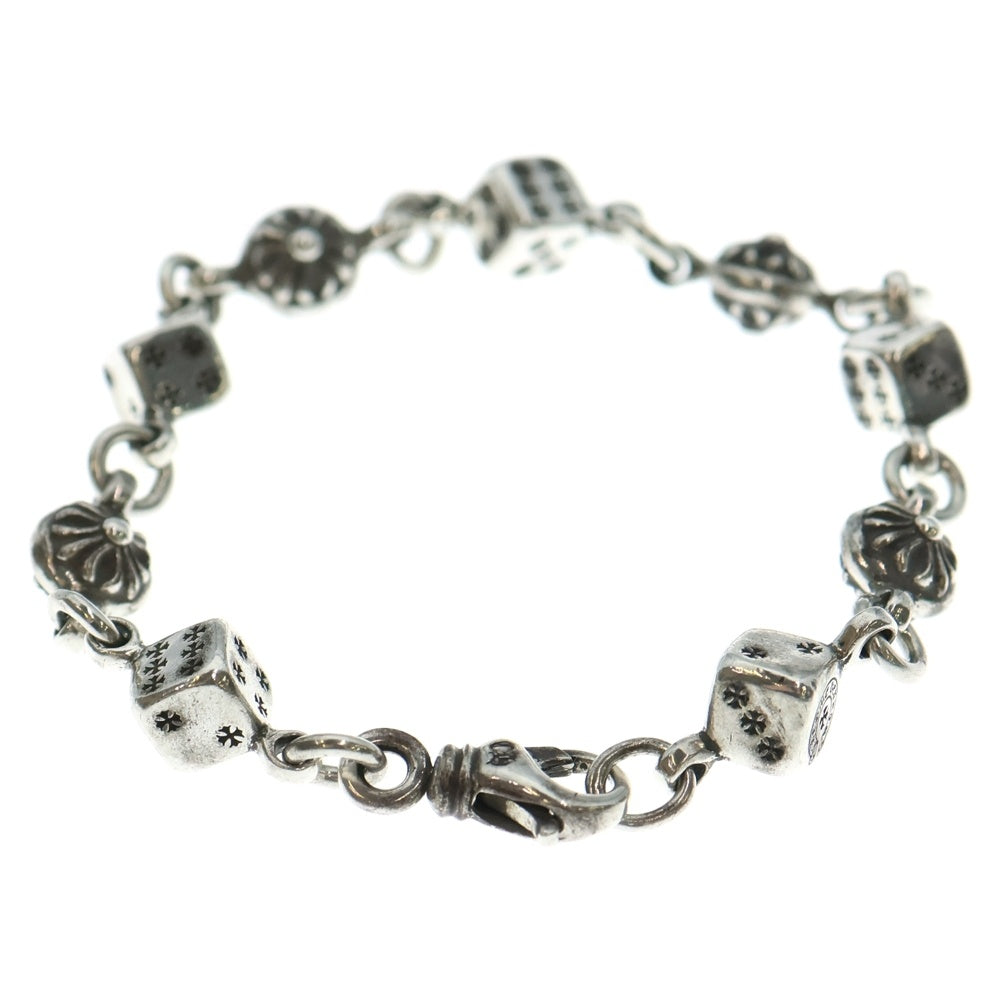 CHROME HEARTS(クロムハーツ) DICE NO1 CRSBL ダイスクロスボール シルバーブレスレット