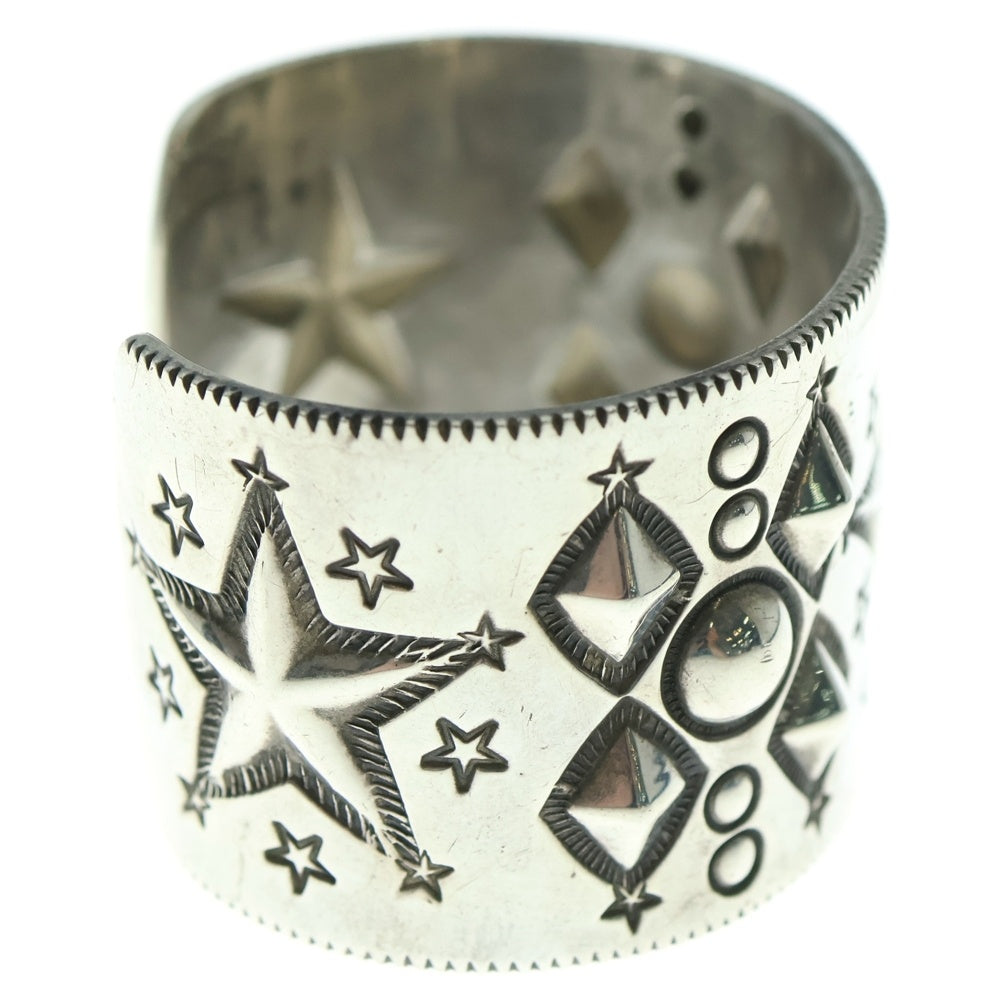 CODY SANDERSON(コディーサンダーソン) Multi Motif Star Repo マルチマチーフ スターレポ シルバー バングル ブレスレット