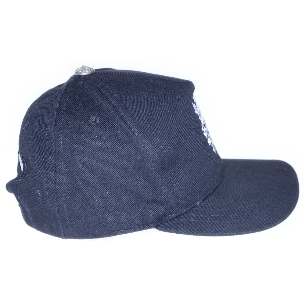 CHROME HEARTS(クロムハーツ) BASEBALL TRUCKER ベースボール トラッカーキャップ ダガー刺繍 帽子 ブラック
