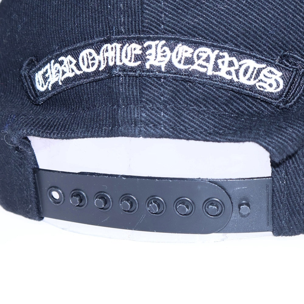 CHROME HEARTS(クロムハーツ) BASEBALL TRUCKER ベースボール トラッカーキャップ ダガー刺繍 帽子 ブラック