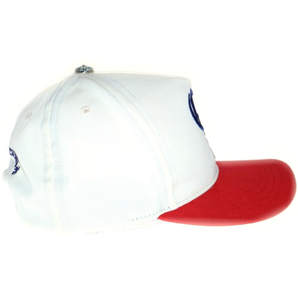 CHROME HEARTS(クロムハーツ) CH BASEBALL Trucker Cap トラッカーキャップ ベースボールキャップ 帽子 ホワイト/レッド
