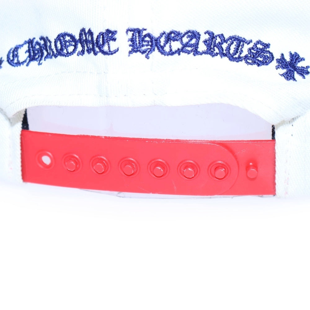 CHROME HEARTS(クロムハーツ) CH BASEBALL Trucker Cap トラッカーキャップ ベースボールキャップ 帽子 ホワイト/レッド