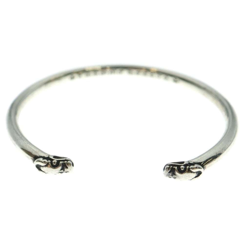 CHROME HEARTS(クロムハーツ) BANGLE DOUBLE DOG ダブルドッグ バングル ブレスレット シルバー BCA125