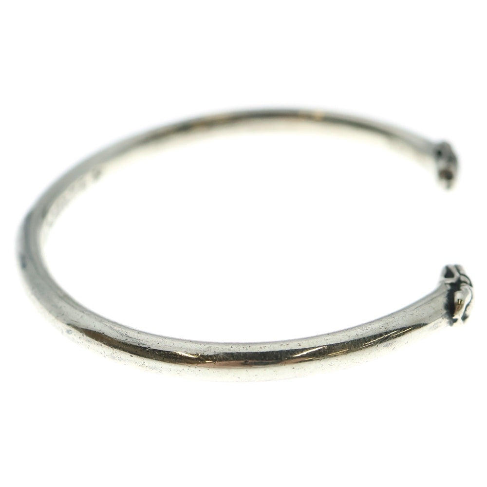 CHROME HEARTS(クロムハーツ) BANGLE DOUBLE DOG ダブルドッグ バングル ブレスレット シルバー BCA125