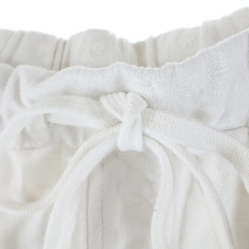 CHROME HEARTS(クロムハーツ) SWEAT PANTS 総柄 CHプラス ホースシュープリントロゴ スウェットパンツ ホワイト