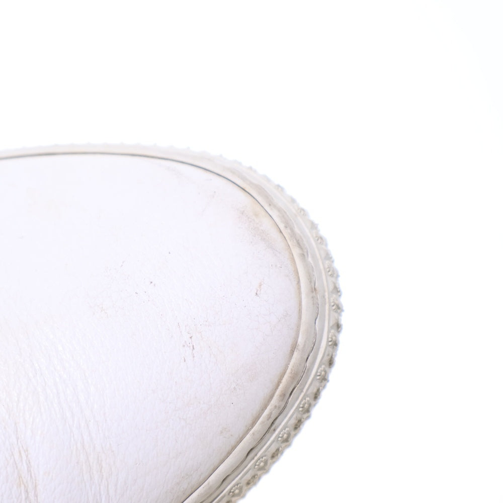 CHROME HEARTS(クロムハーツ) SLIP ON スリッポン CHプラス レザーパッチ ダガー ローカットスニーカー ホワイト