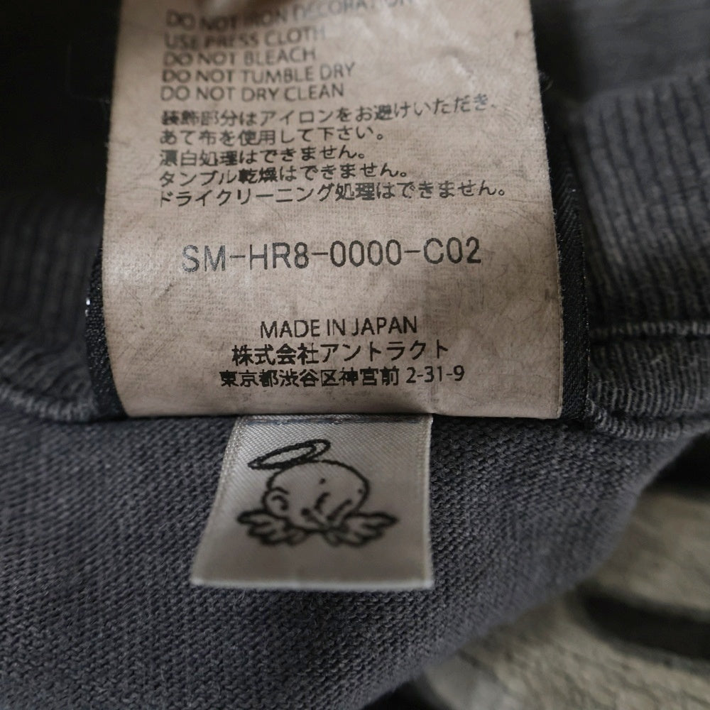 SAINT MICHAEL(セントマイケル) 25SS × FEAR OF GOD SNT OF GOD FG_LS TEE フィアオブゴッド セントオブゴッド 両面プリント クルーネック 長袖Tシャツ カットソー ブラック SM-HR8-0000-C02