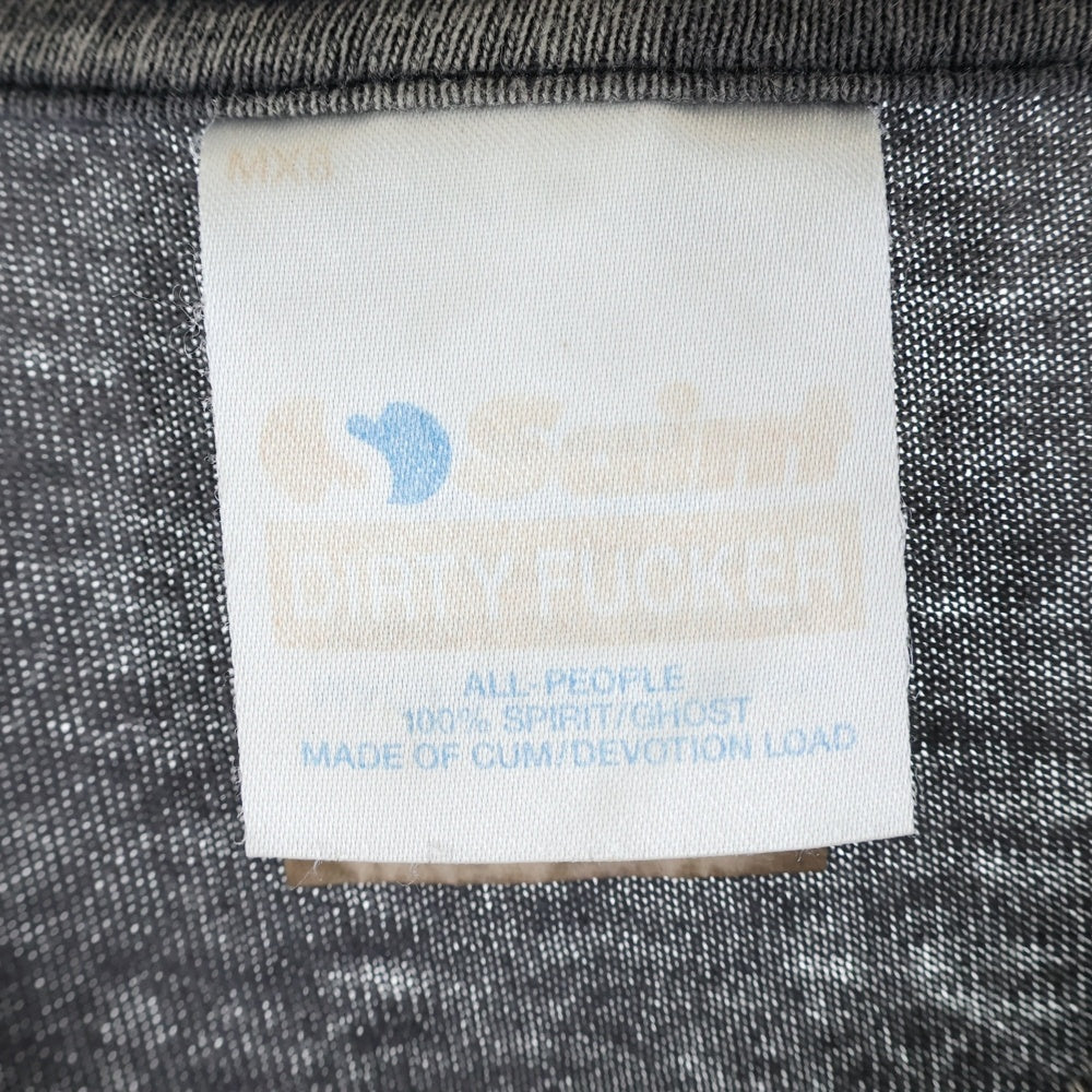 SAINT MICHAEL(セントマイケル) 25AW BTFL BASTARS 長袖Tシャツ カットソー ブラック SM-YS1-0000-013