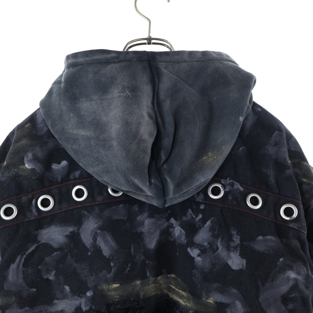 PCCVISION(ピーシーシービジョン) ×GMK×PVN WWII War Torn Denim Jacket ウォーン トーン デニムジャケット ブラック RCC312189