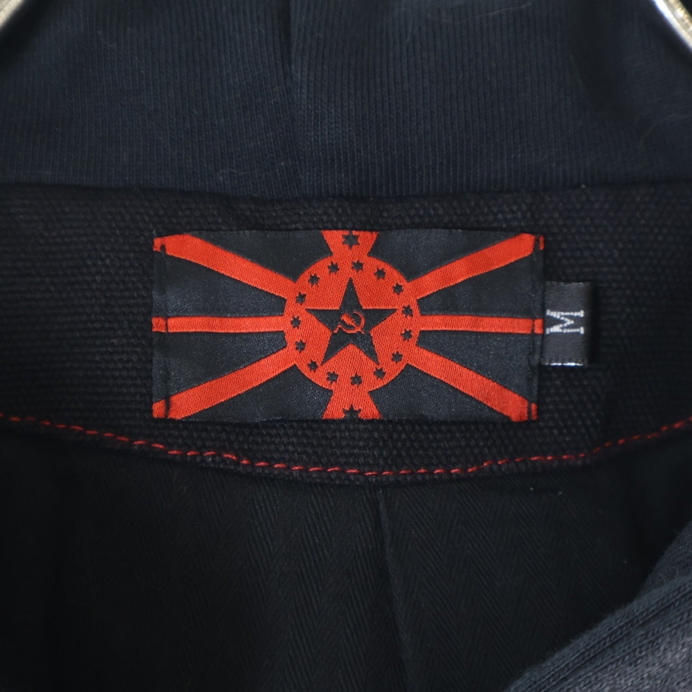 PCCVISION(ピーシーシービジョン) ×GMK×PVN WWII War Torn Denim Jacket ウォーン トーン デニムジャケット ブラック RCC312189