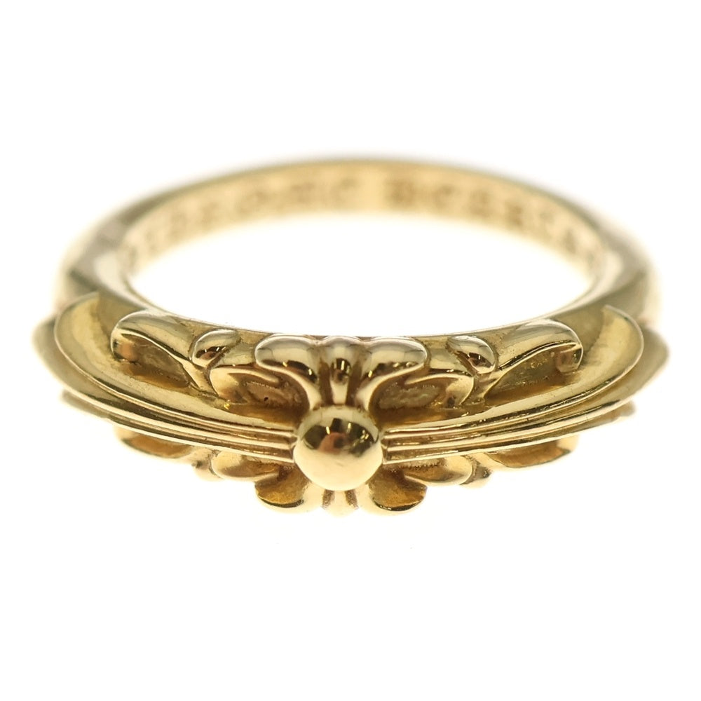 CHROME HEARTS(クロムハーツ) 22K BABYCLSC ベイビークラシック フローラルクロスリング ゴールド BCA391