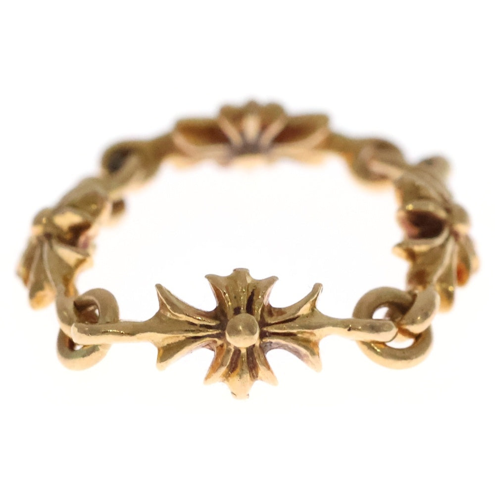 CHROME HEARTS(クロムハーツ) 22K RING TNY E CH PLS タイニーE CHプラスリング ゴールド