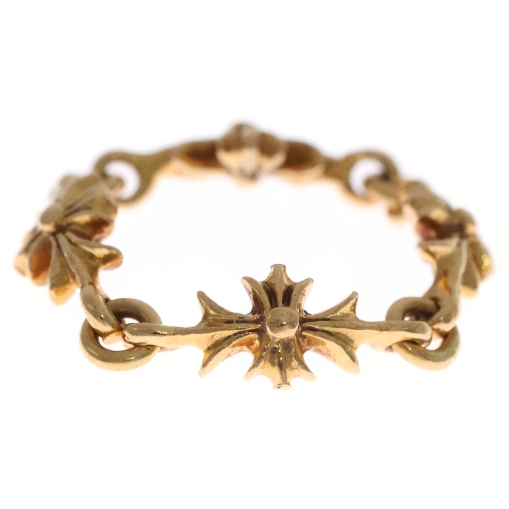 CHROME HEARTS(クロムハーツ) 22K RING TNY E CH PLS タイニーE CHプラスリング ゴールド