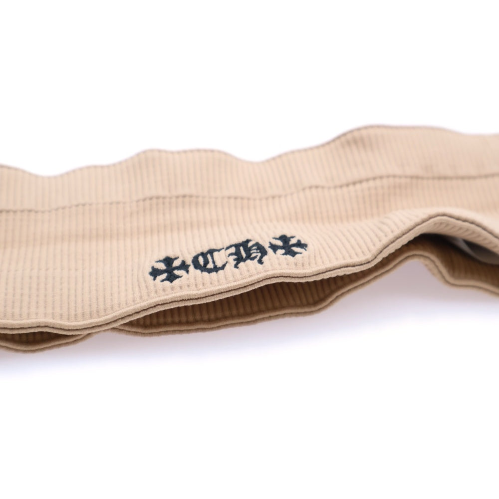 CHROME HEARTS(クロムハーツ) CH刺繍ヘアバンド ベージュ