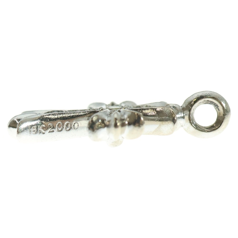 CHROME HEARTS(クロムハーツ) 18KWG TNY CRSF P/DIA タイニーファットクロス PAVEダイヤ ペンダントトップ ホワイトゴールド BCA008