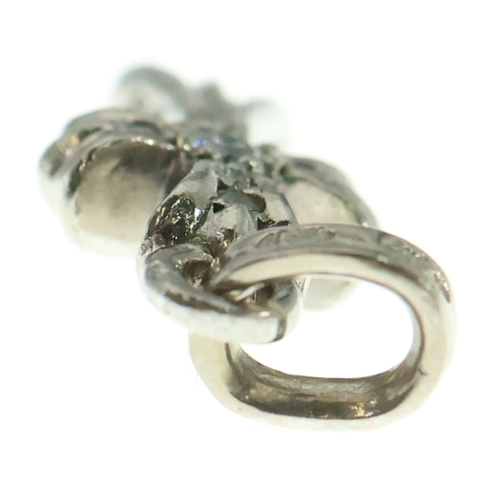 CHROME HEARTS(クロムハーツ) 18KWG CRS BBYFAT P/DIA ベイビーファットクロス PAVEダイヤ ペンダントトップ ホワイトゴールド BCA006