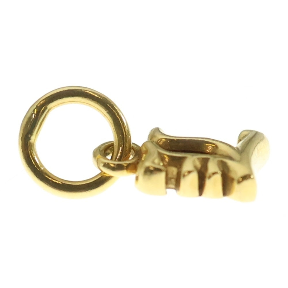 CHROME HEARTS(クロムハーツ) 22K STACK ALPHABET アルファベットスタックチャーム Lイニシャル ペンダントトップ ゴールド