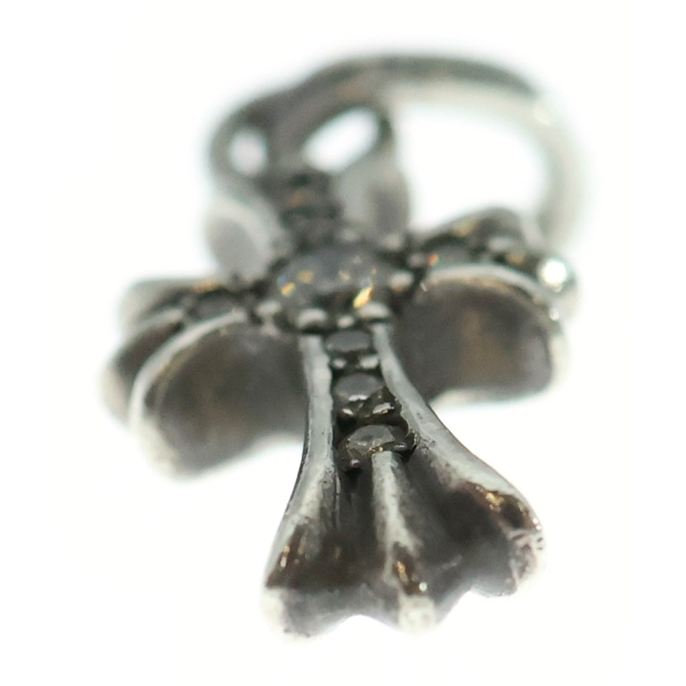 CHROME HEARTS(クロムハーツ) CRS BBYFAT P DMND ベイビーファットクロス PAVEダイヤ ペンダントトップ シルバーBCA234