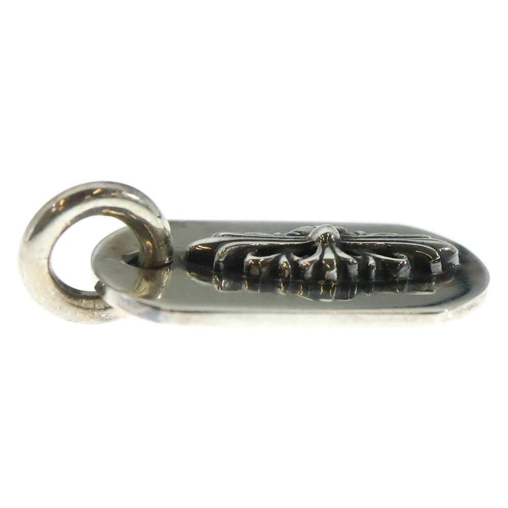 CHROME HEARTS(クロムハーツ) RAISED FLRL DOGTAG レイズドフローラルクロス ドッグタグ ペンダントトップ シルバー BCA302