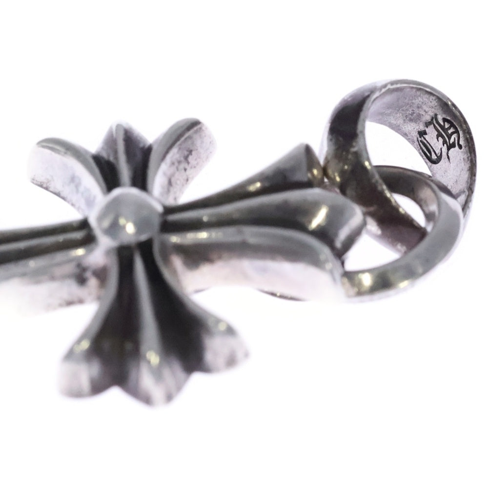 CHROME HEARTS(クロムハーツ) CH CRS SML W/BALE Wベイル スモールCHクロス ペンダントトップ シルバー BCA218