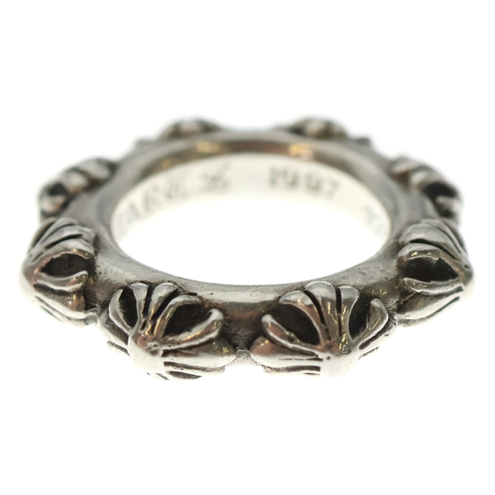 CHROME HEARTS(クロムハーツ) CROSS BAND クロスバンド リング シルバー BCA342