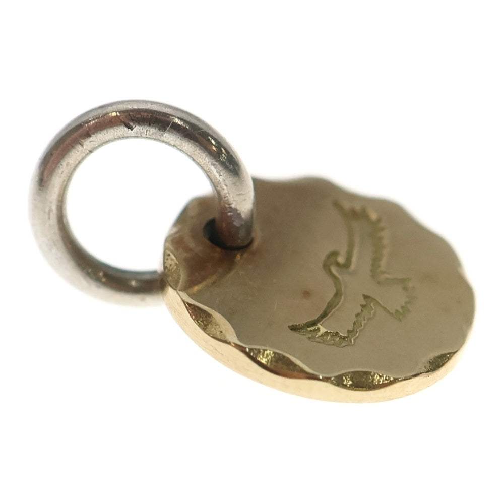 TADY & KING(タディアンドキング) K18 イーグルスタンプメタル ネックレストップ ゴールド