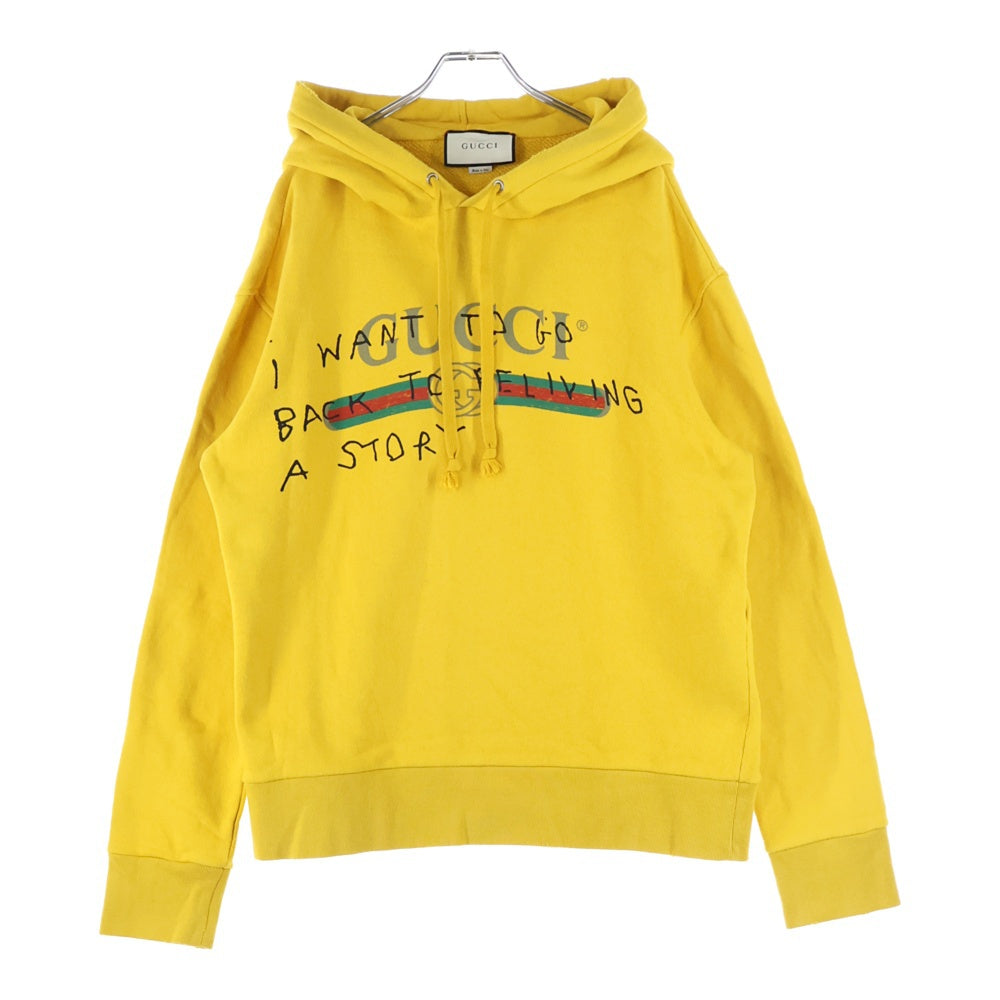 GUCCI(グッチ) インターロッキングG フロントロゴ プルオーバー