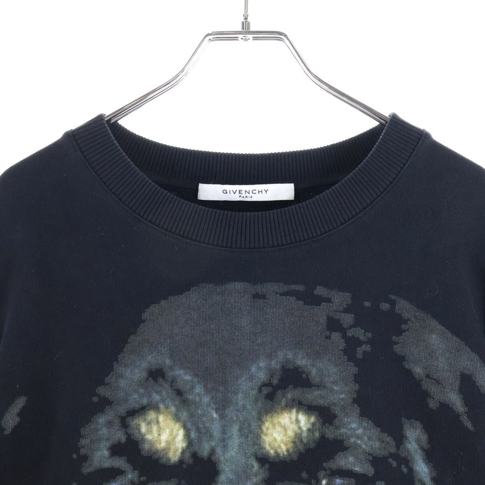 GIVENCHY(ジバンシィ) 18SS ロットワイラー クルーネック トレーナー スウェットトレーナー ブラック BM705J3Y1N