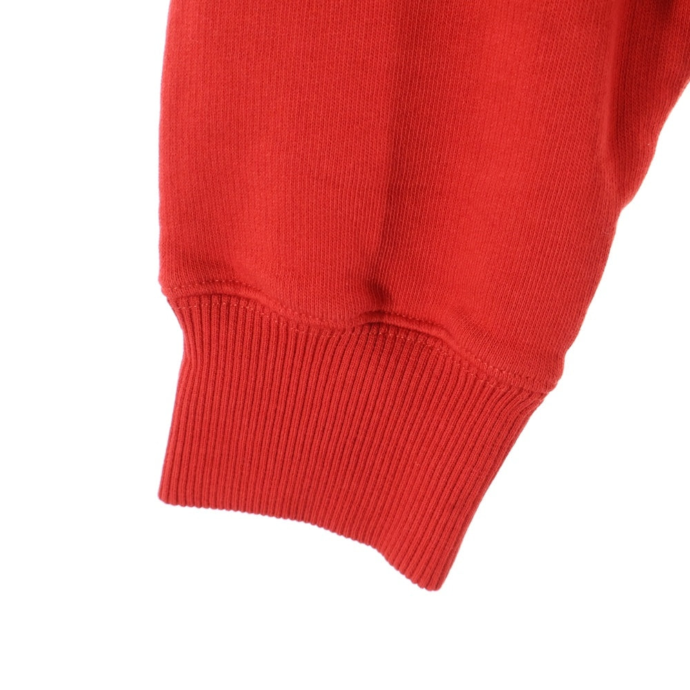 GIVENCHY(ジバンシィ) 20SS ヴィンテージロゴプリントプルオーバーフーディ パーカー レッド