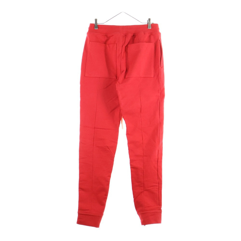 FEAR OF GOD(フィアオブゴッド) サイドジップ ジャージ トラックパンツ レッド