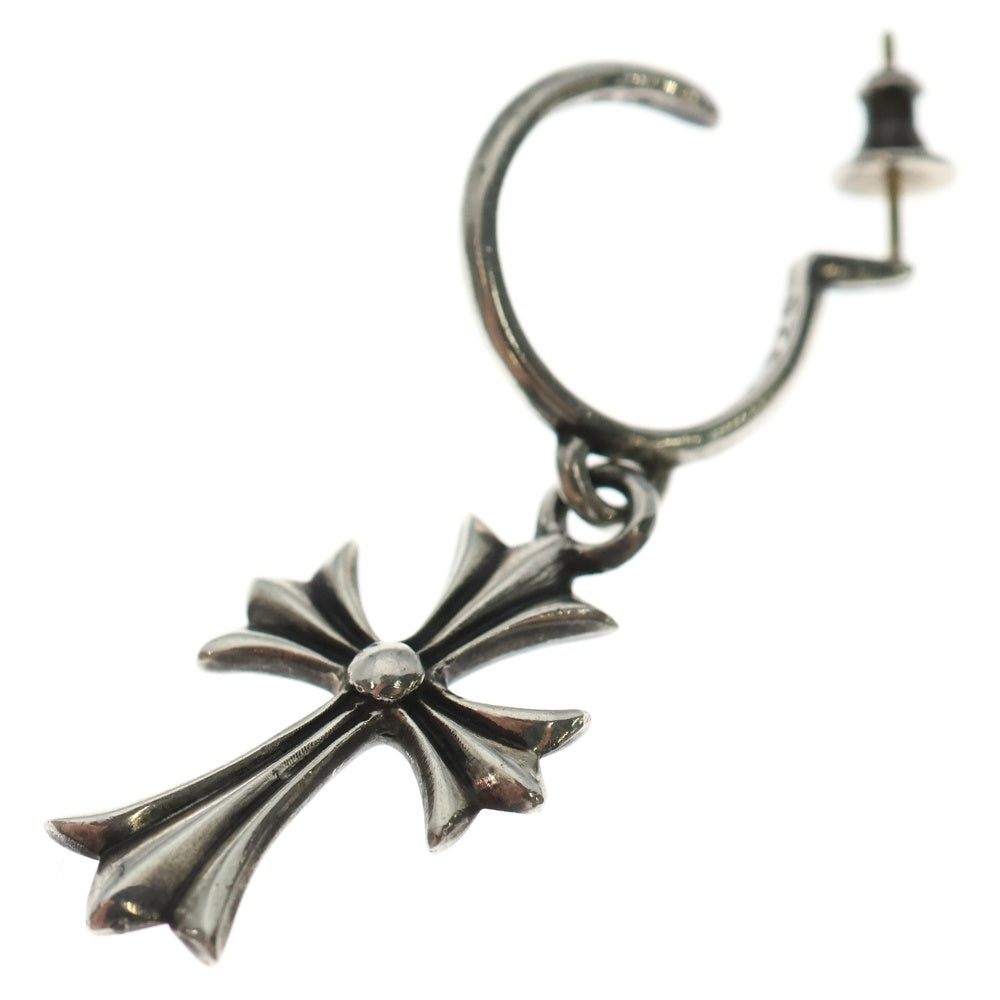 CHROME HEARTS(クロムハーツ) TINY CH CROSS タイニーCHクロス フープピアス シルバー BCA115