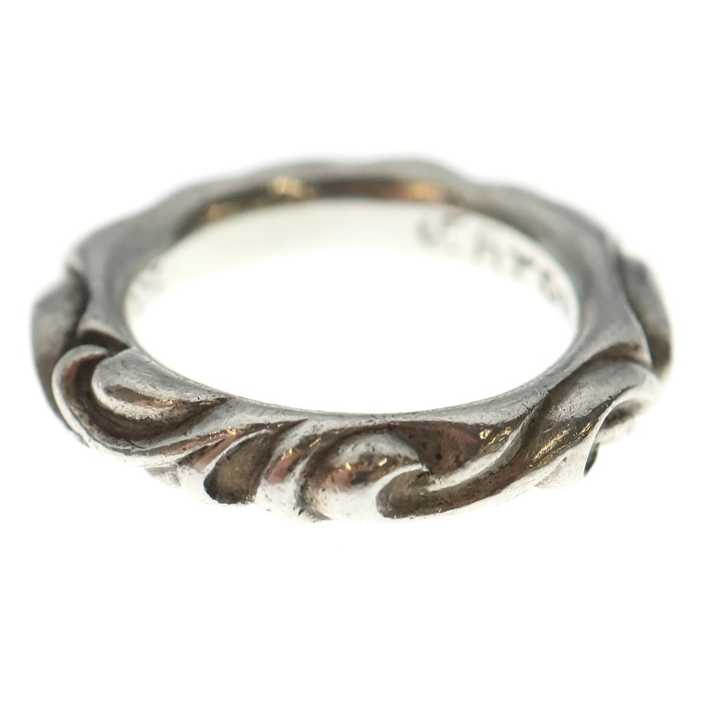 CHROME HEARTS(クロムハーツ) SCRL BAND スクロールバンド リング シルバー BCA351