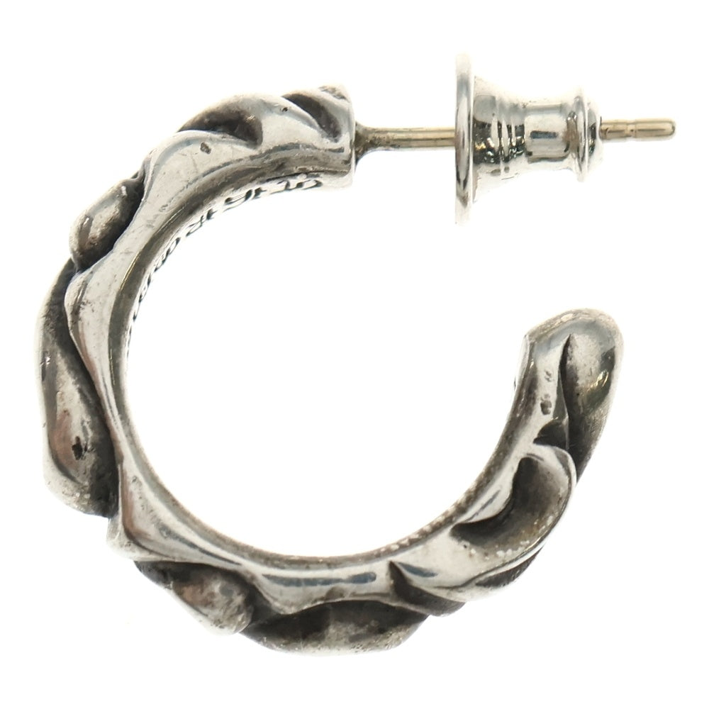 CHROME HEARTS(クロムハーツ) HOOP SCROOL スクロール フープピアス シルバー BCA102