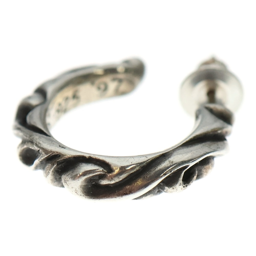 CHROME HEARTS(クロムハーツ) HOOP SCROOL スクロール フープピアス シルバー BCA102