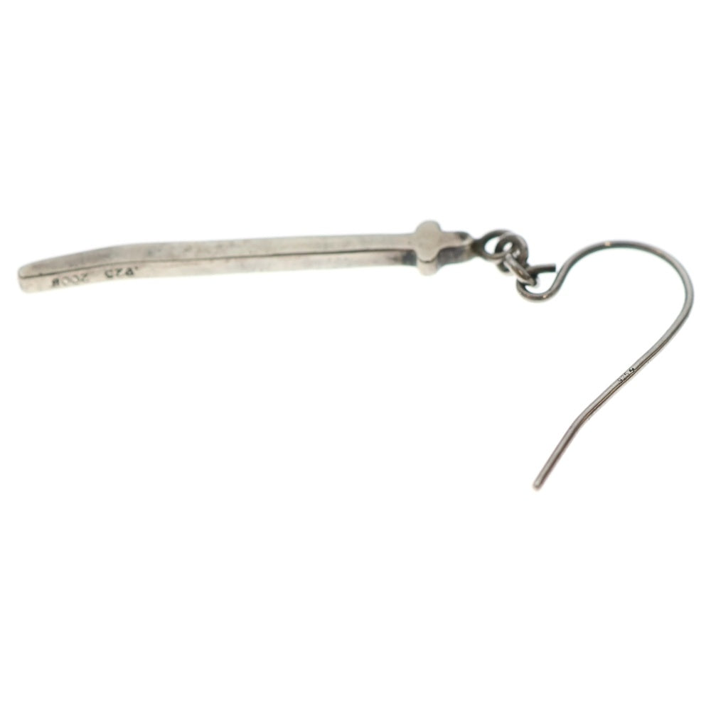 CHROME HEARTS(クロムハーツ) RS CRS DROP RSクロスドロップ シルバーピアス