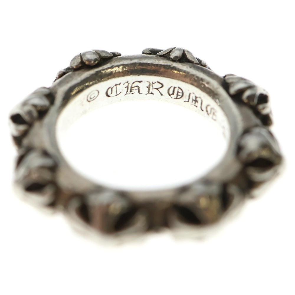 CHROME HEARTS(クロムハーツ) CROSS BAND クロスバンド リング シルバー BCA342