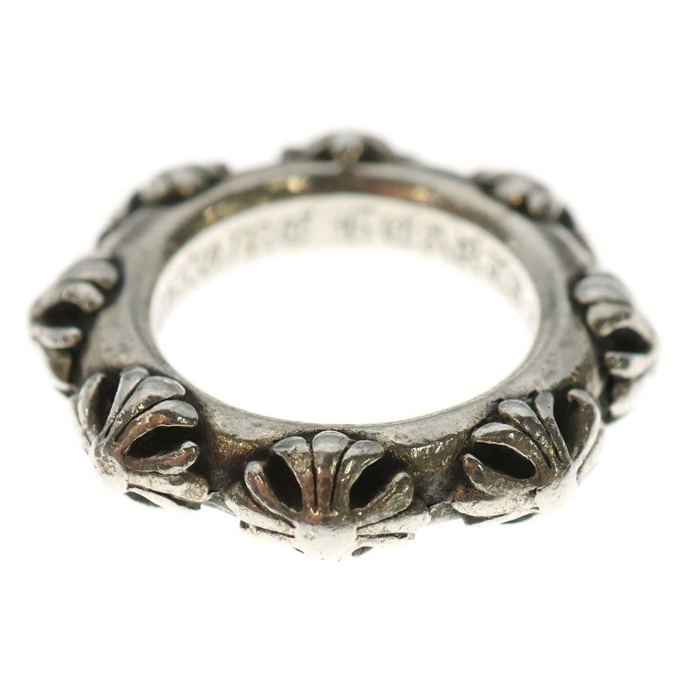 CHROME HEARTS(クロムハーツ) CROSS BAND クロスバンド リング シルバー BCA342