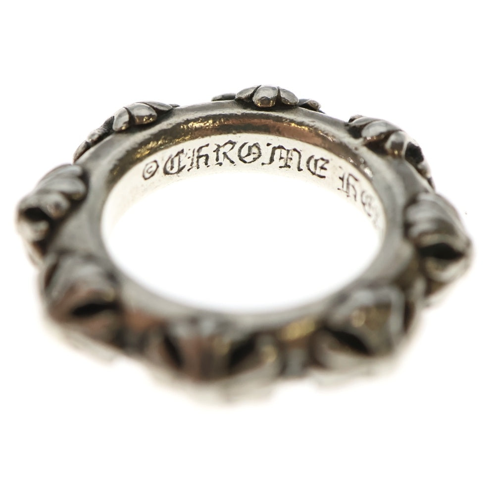 CHROME HEARTS(クロムハーツ) CROSS BAND クロスバンド リング シルバー BCA342