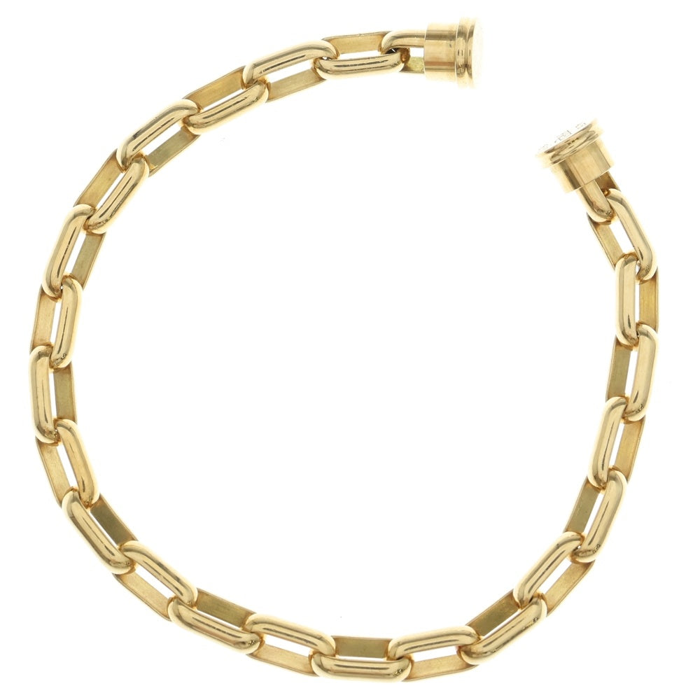 FRED(フレッド) 18KYG フォース10 チェーンリンクブレス ブレスレット イエローゴールド レディース