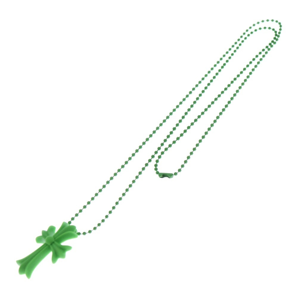 CHROME HEARTS(クロムハーツ) RUBBER CH CRS SML スモールCHクロス ラバーネックレス シリコン BCA306