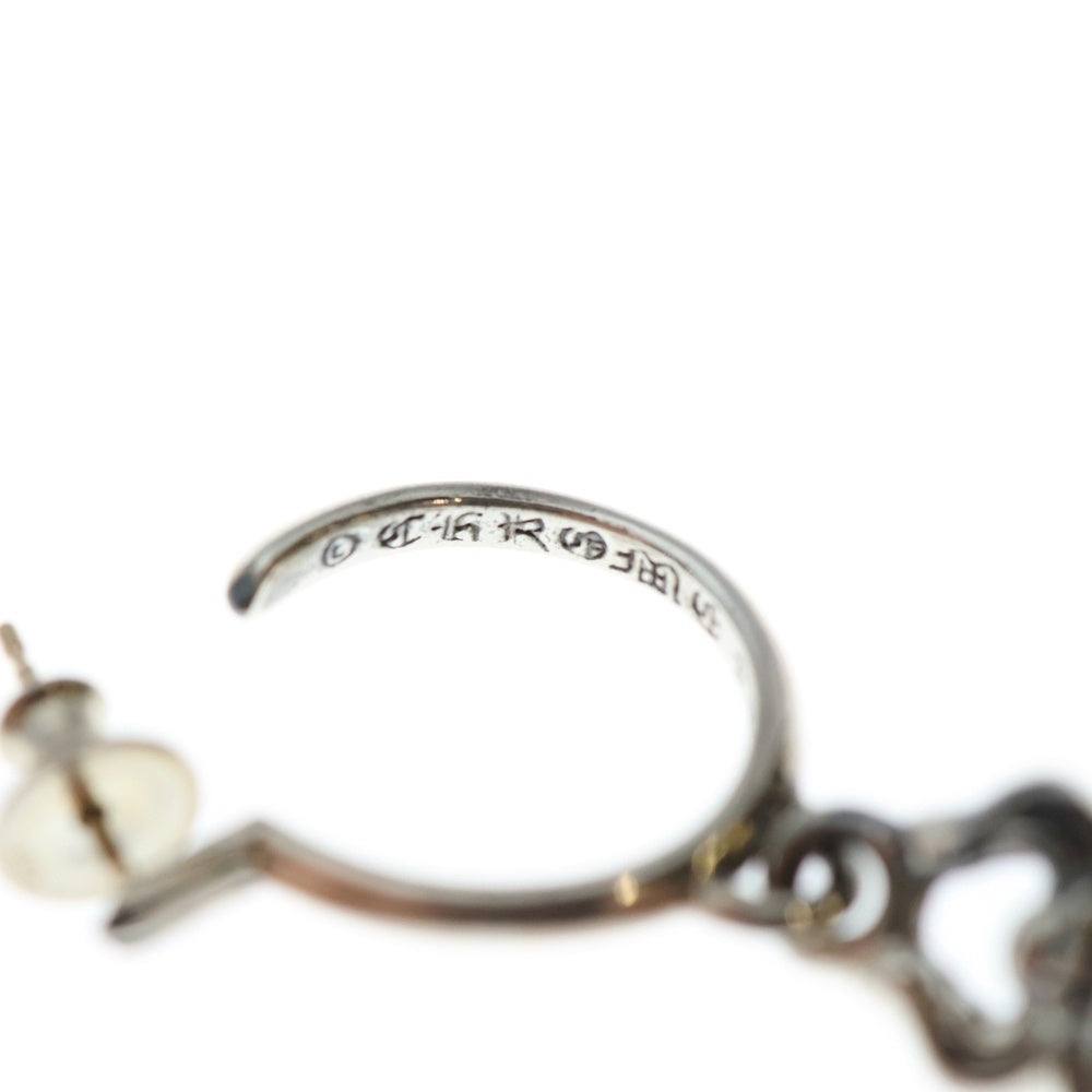 CHROME HEARTS(クロムハーツ) No5 DAGGER #5 ダガーフープ ピアス シルバー BCA106